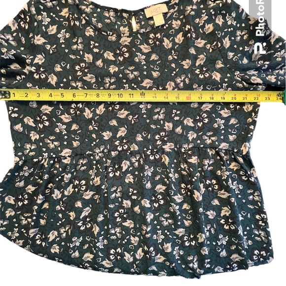 Size L Loft high low tunic beautiful top sheer material perfect year round - Picture 10 of 10